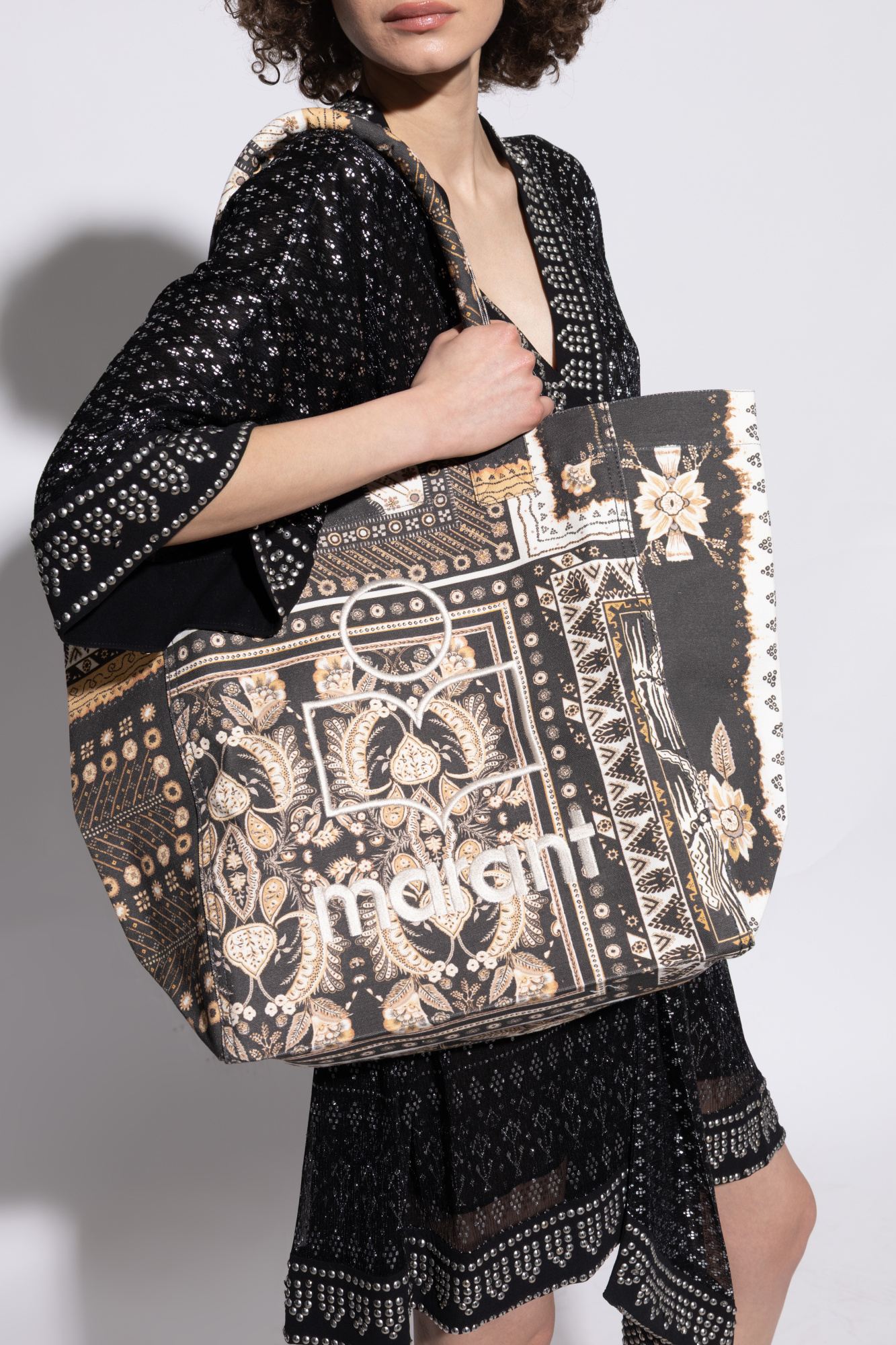 トートバッグ Isabel Marant Borsa Yenky Piccola In Canvas Isabel Marant Bag Yenky shopper type | Women's Bags | Vitkac